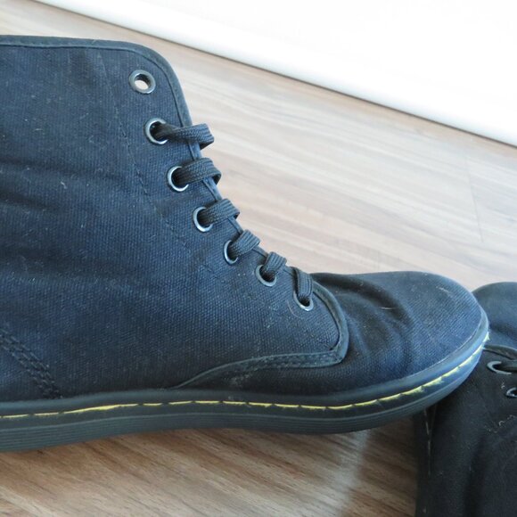 Black High-Top Women's Shoes - Picture 11 of 12